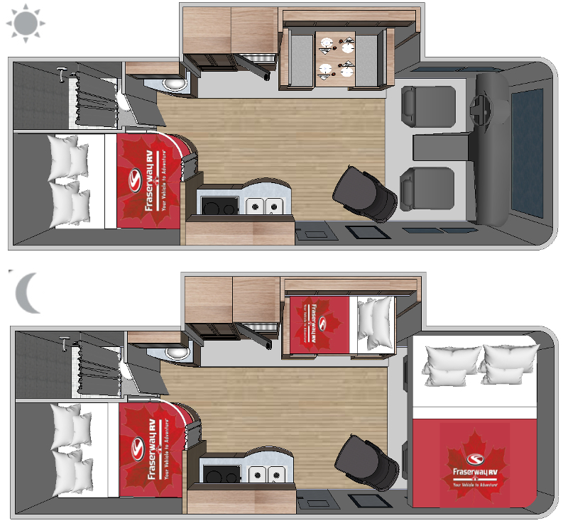 2023 ALP ADVENTURER 24DS, , floor-plans-day image number 0